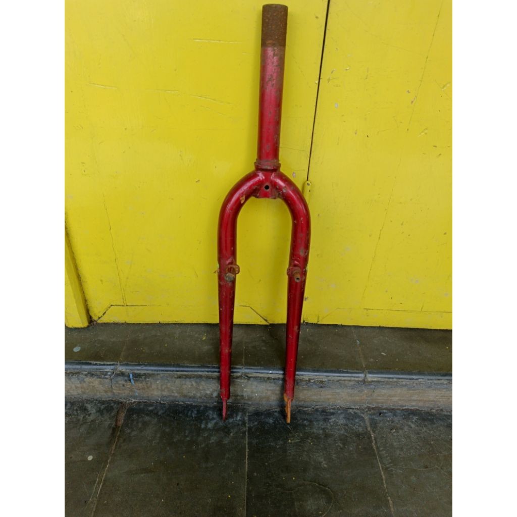 fork sepeda mtb 26 oversize drat nos antiq
