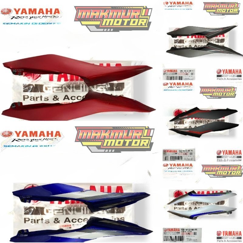 COVER BODY BELAKANG YZF R25 R 25 ORIGINAL YAMAHA