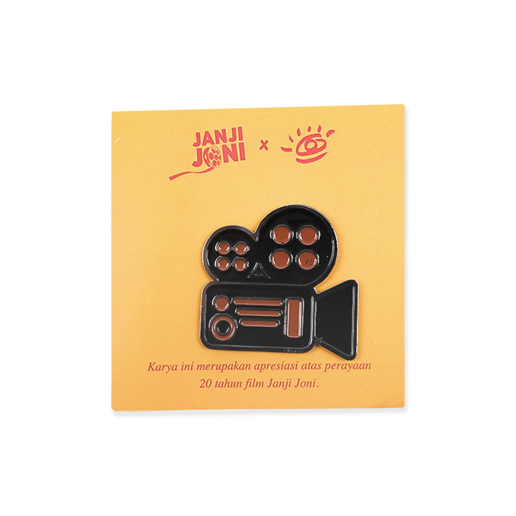 Pin Enamel Merch Janji Joni X Dagadu