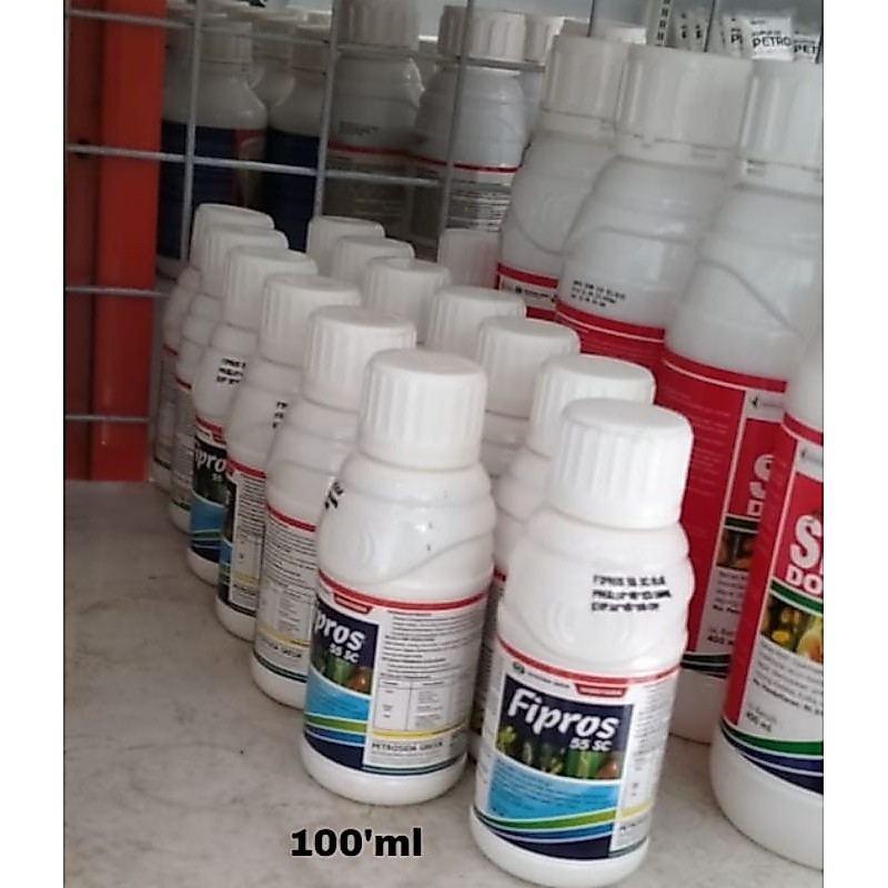 Insektisida FIPROS 55 SC (100'ml) ampuh Basmi Hama Walangsangit, Wereng, semut, Rayap, kutu, Sundep 