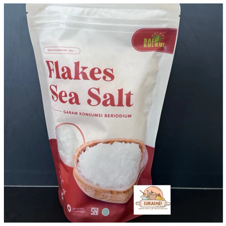 Bali KulKul Sea Salt 500 gr Garam serpihan kasar Bali kulkul