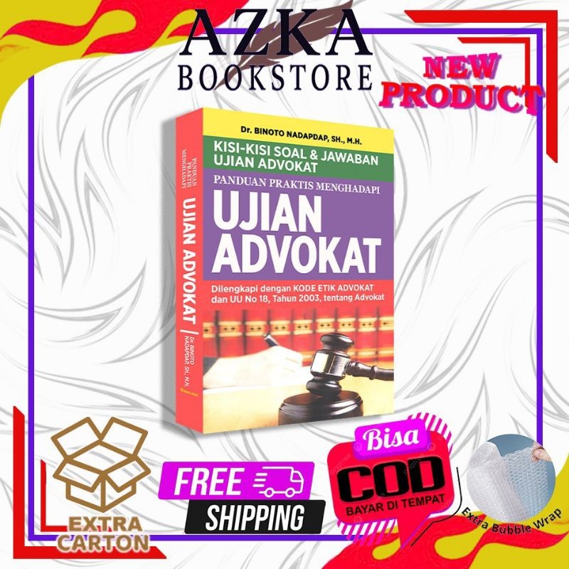 KISI KISI SOAL & JABAN UJIAN ADVOKAT PANDUAN PRAKTIS MENGHADAPI UJIAN ADVOKAT     Berkualitas