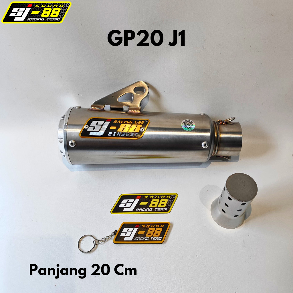 Silencer SJ88 GP20 J1 / J2 – Stainless
