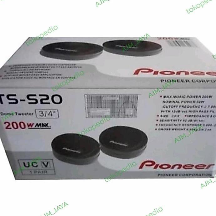 Tweeter Pioneer/Pioneer Ts-S20/Dome Tweeter Pioneer /Car Audio