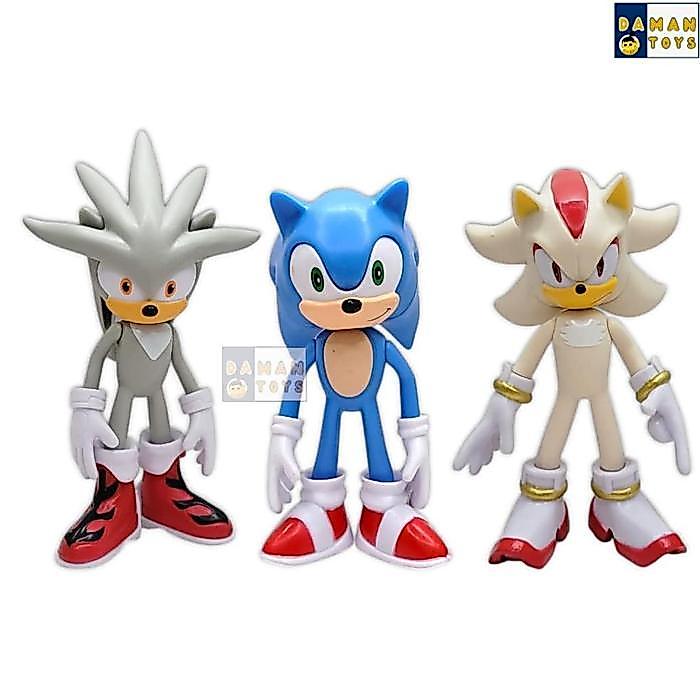 Ready Sonic The Hedgehog Figure Sonic Shadow Knuckles Tails Sonic Figure