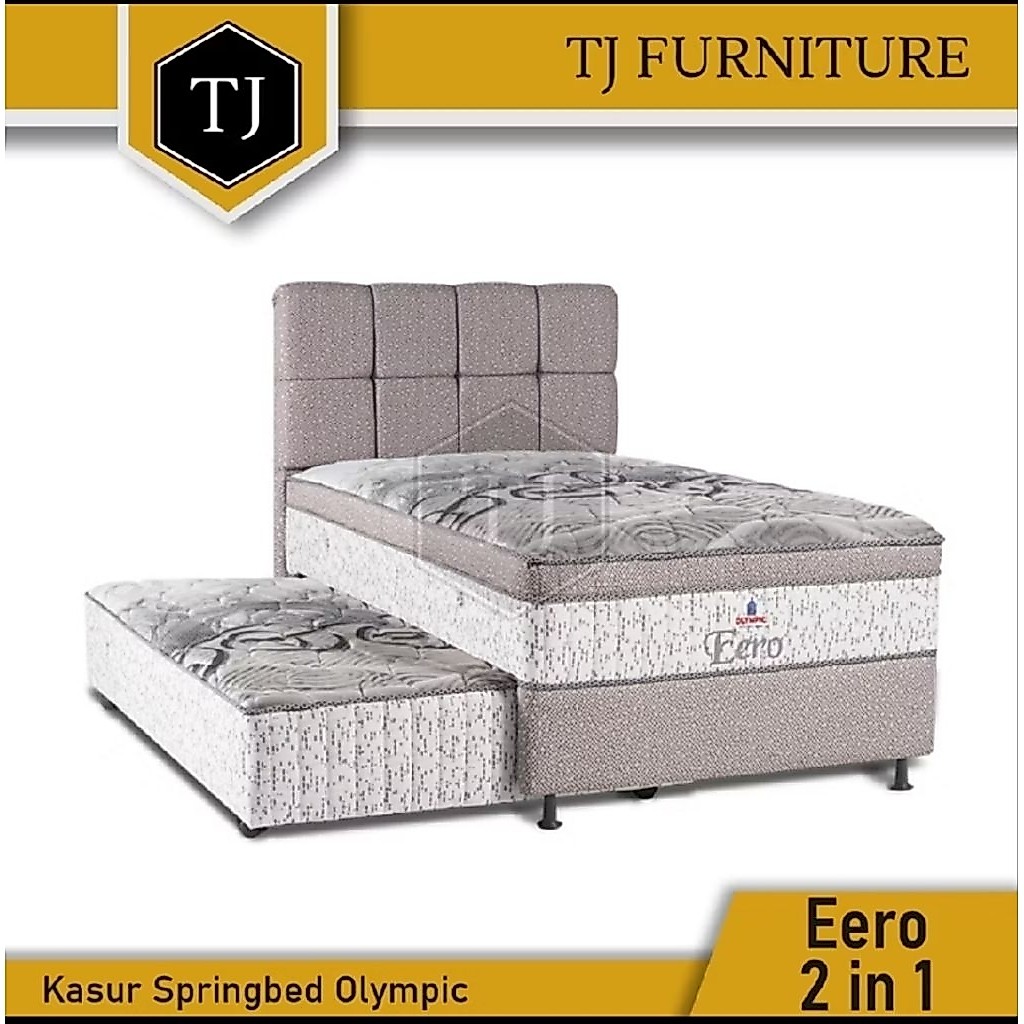 Olympic Springbed Eero 2in1 Eero Euro Top / kasur springbed  2in1 sorong full set