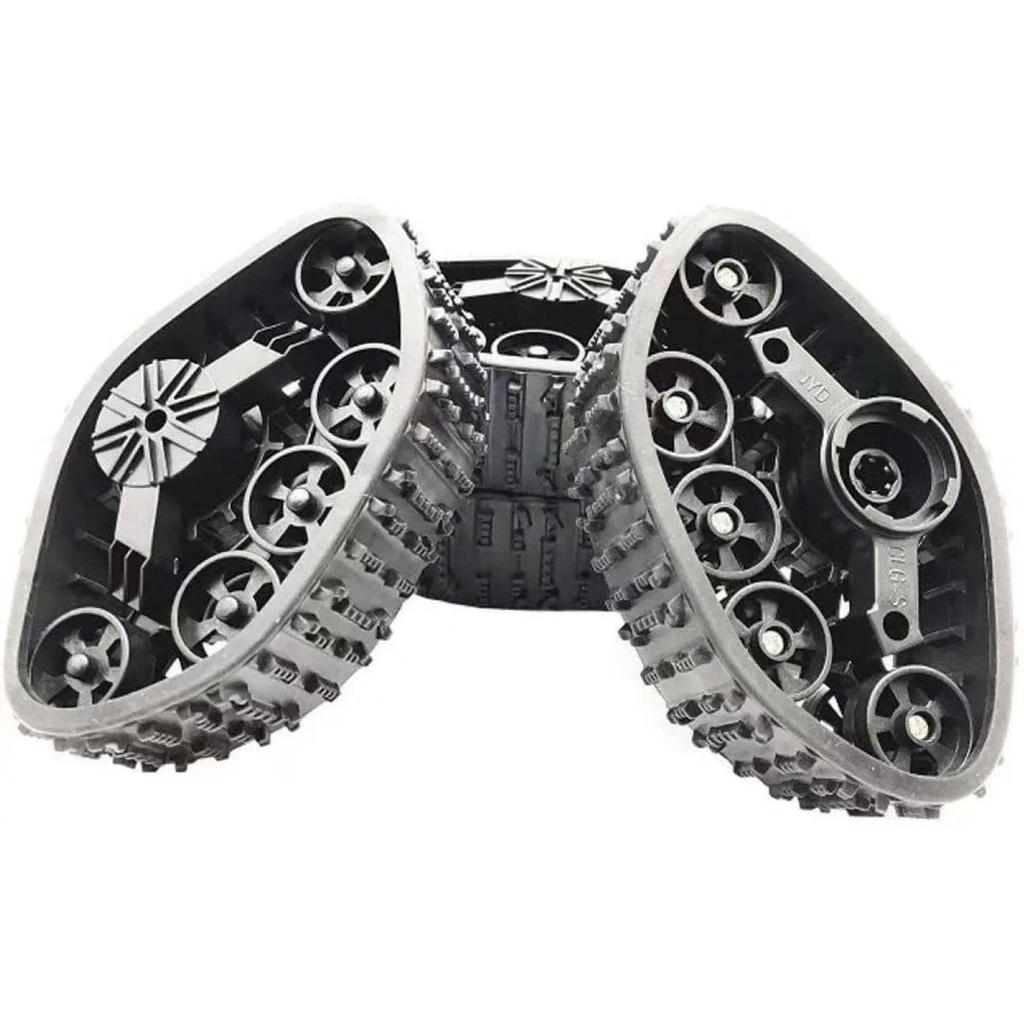 4PCS RC Snow track wheel tire accessories for 4WD military Land Rover FY001,FY002,FY003