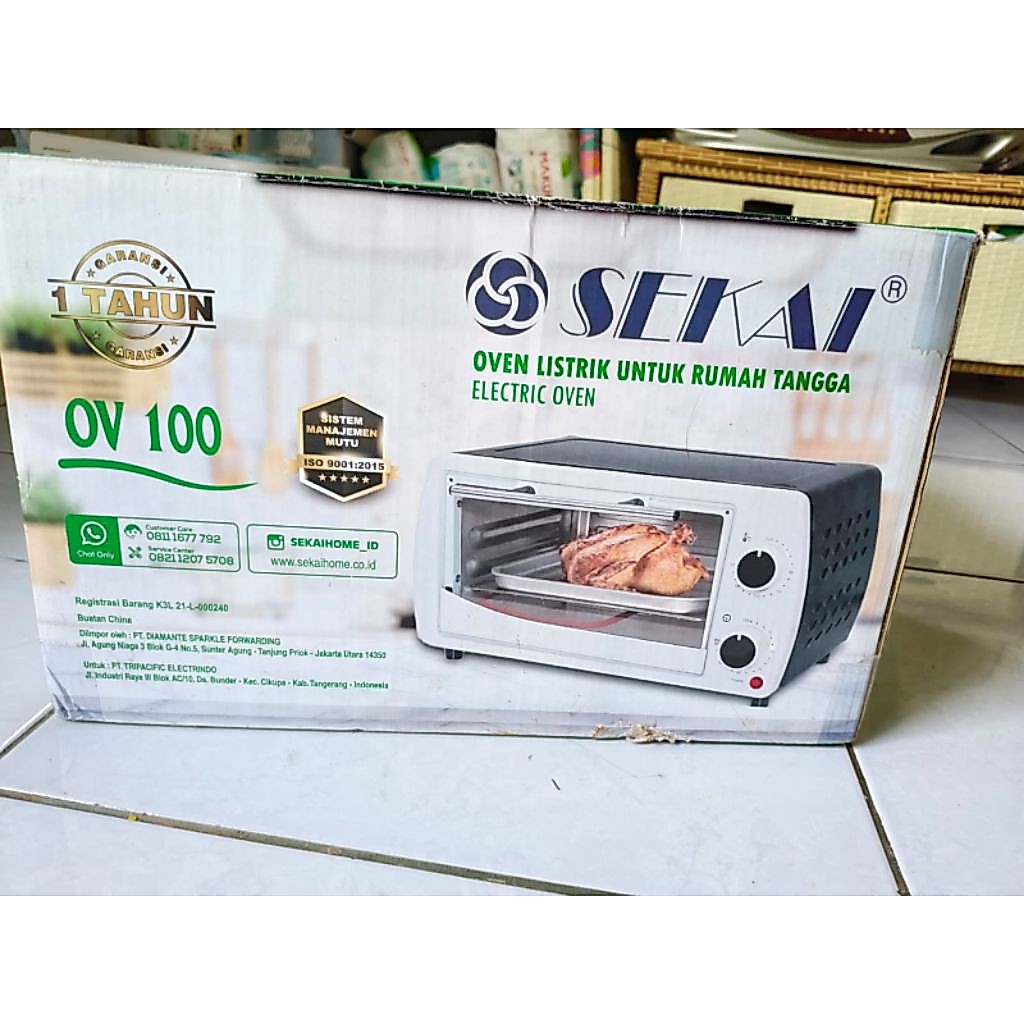 oven listrik sekai