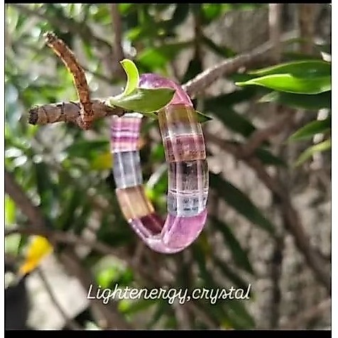 Fluorite Bangle Natural Crystal Healing