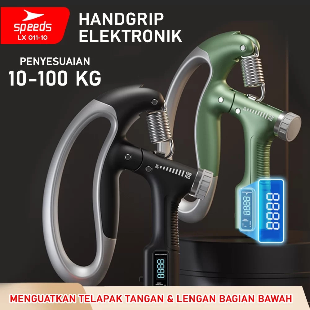 SPEEDS Hand Grip Fitness adjustable digital / Foam Handgrip Gym Fitnes 011-10