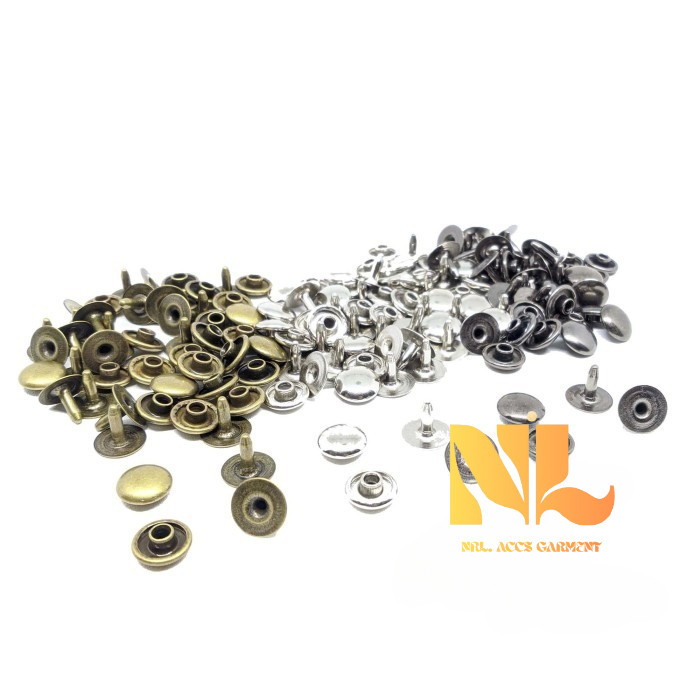 (100 SET) Rivet Jeans 10 Mm Model Bapau - Rivet Celana Jeans