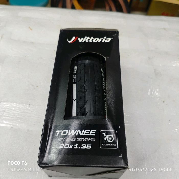 Vittoria TOWNEE 35-406 20 x 1.35 Black Nylon Kevlar - Ban Luar Folding 20 x 135 Vittoria Townee City