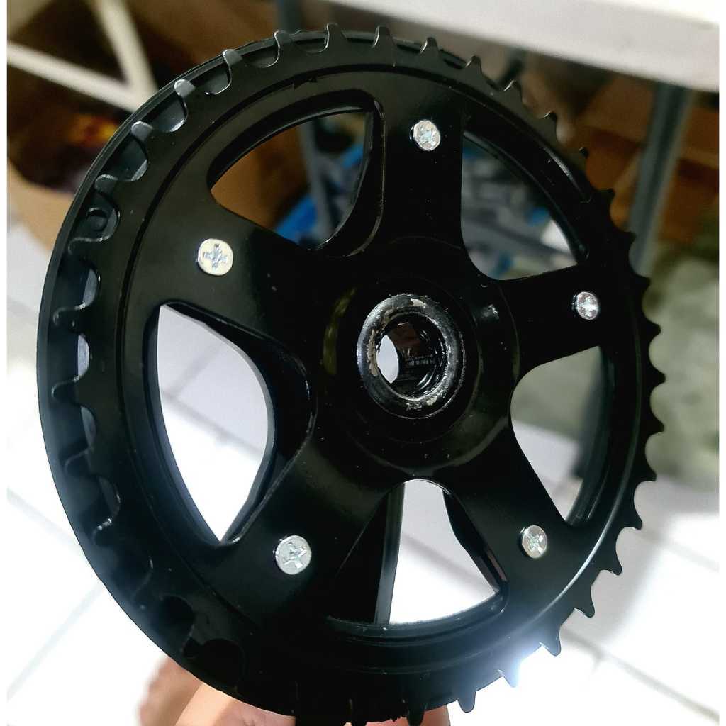 Crank Sepeda / Gir Sepeda / Single Speed 36T Atlantis As Besar MTB / BMX
