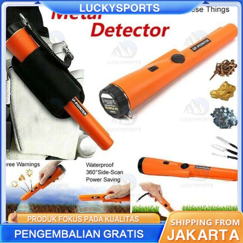 COD GP Pointer S Metal Detector Alat Pendeteksi Logam Detektor Emas Harta Terpendam Metal Emas Perak