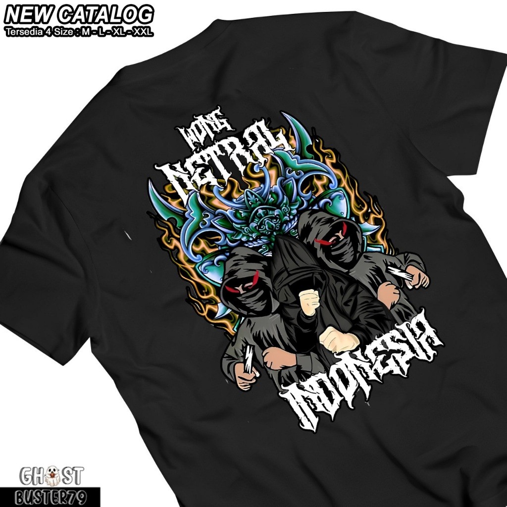 Kaos Anak usia 3-12 thn distro wong netral Indonesia termurah kaos wong netral Indonesia MURAH "WONG