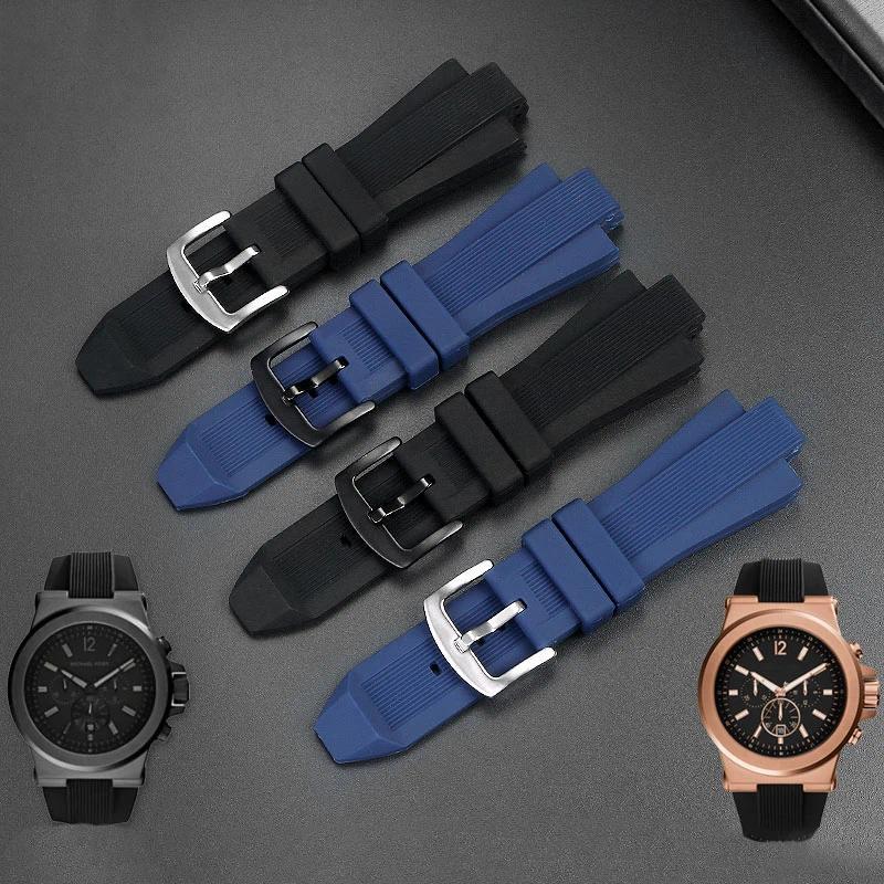 For MK Series MK8184 MK8152 MK9020 MK8730 MK8761 8295 8296 8445 Rubber Watband Convex Silicone 29*13