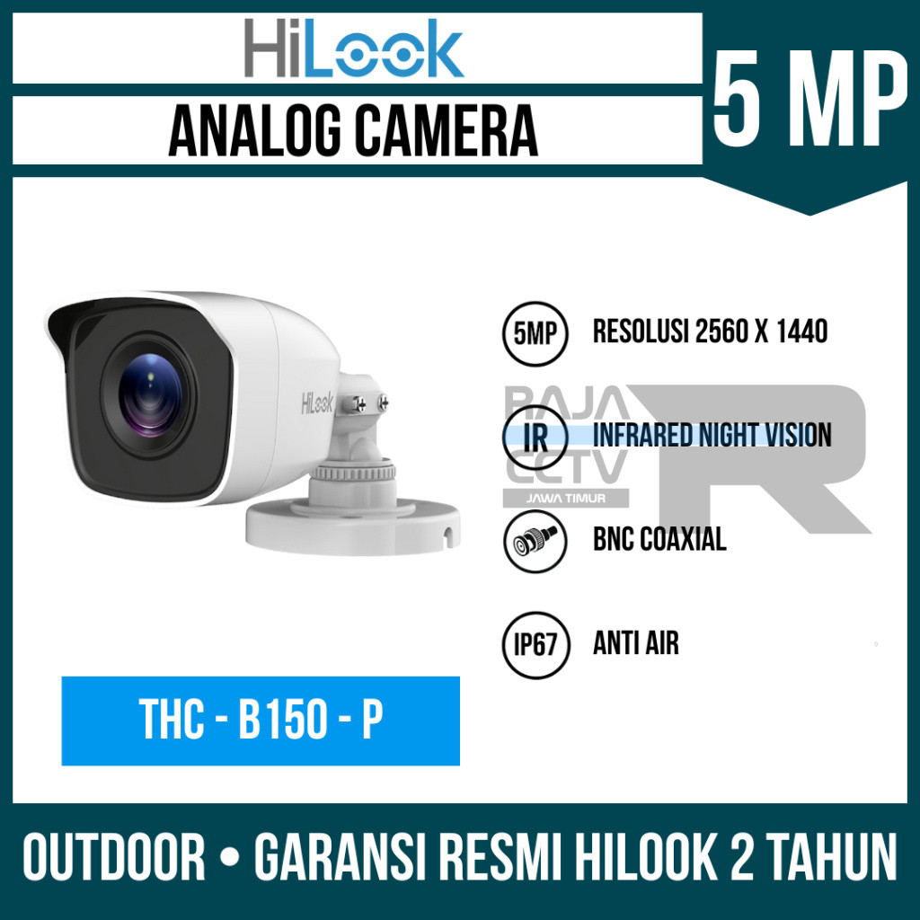 Kamera CCTV Hilook 5MP Outdoor Kamera CCTV