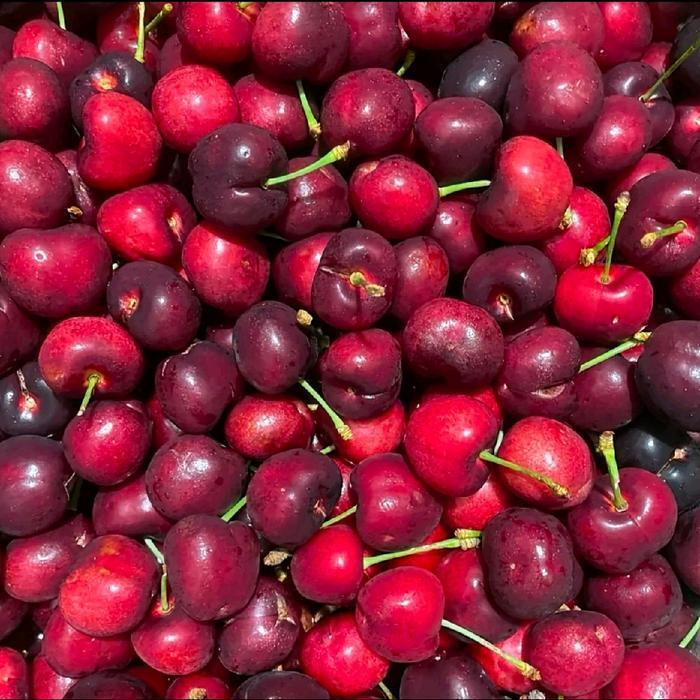 BUAH CHERRY MERAH 100GRM/250GRM FRESH MANIS - buah cherry 100grm