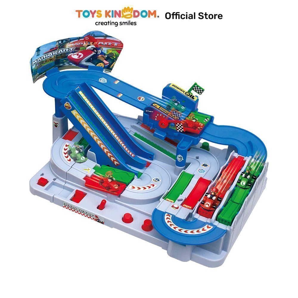 Toys Kingdom Epoch Set Super Mario Kart Racing Deluxe TEMG73900 Paket Mainan Bundle Mainan Toys Set 