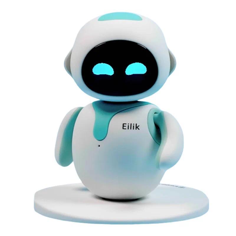 Eilik Smart Robot Blue Pink AI Intelligence Robots Accompany Touch Sensing Lovely Children Desktop E