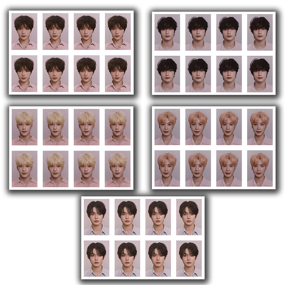 TXT ID PHOTO PICTURE MEMBER ID PHOTO FOTO MURAH SOOBIN YEONJUN BEOMGYU TAEHYUN HUENINGKAI MOA