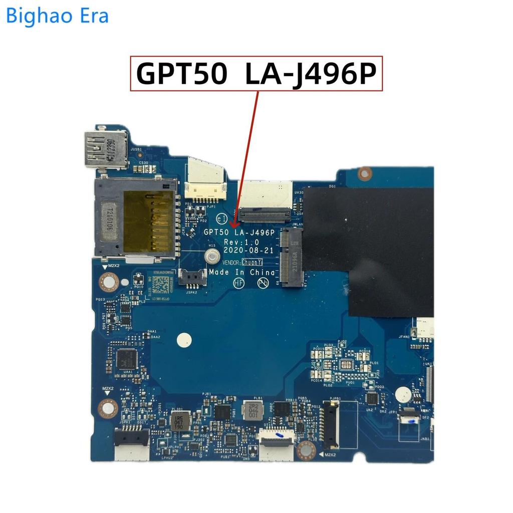GPT50 LAJ496P For HP Envy X360 15ED Laptop Motherboard With i51135G7 i71165G7 CPU DDR4 UMA SPSM20700