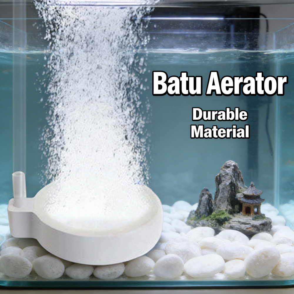 Batu Nano Aerasi Gelembung Kolam Ikan Nano Batu Micro Bubble Oxygen