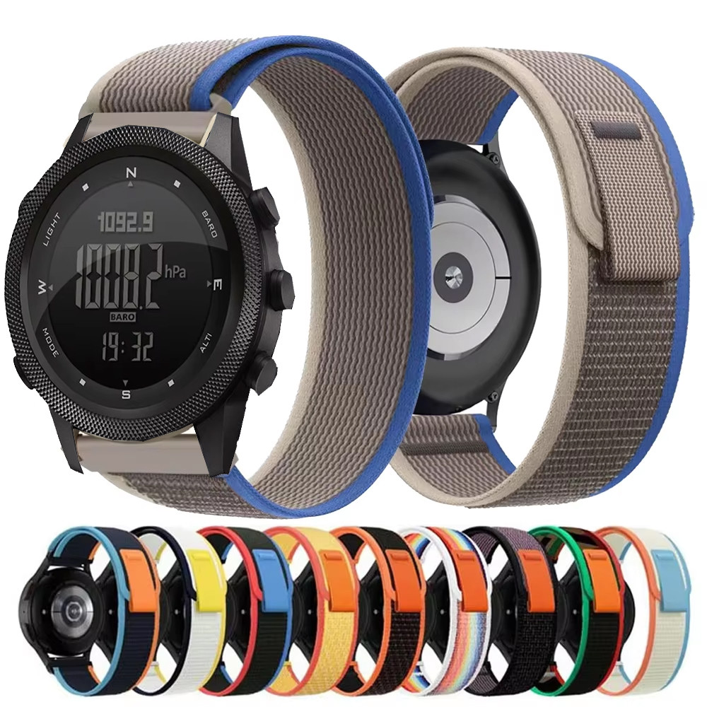 22mm Sport Nylon Band For NORTH EDGE APACHE-46 Trail Loop Strap Replacement Watchband Bracelet Corre