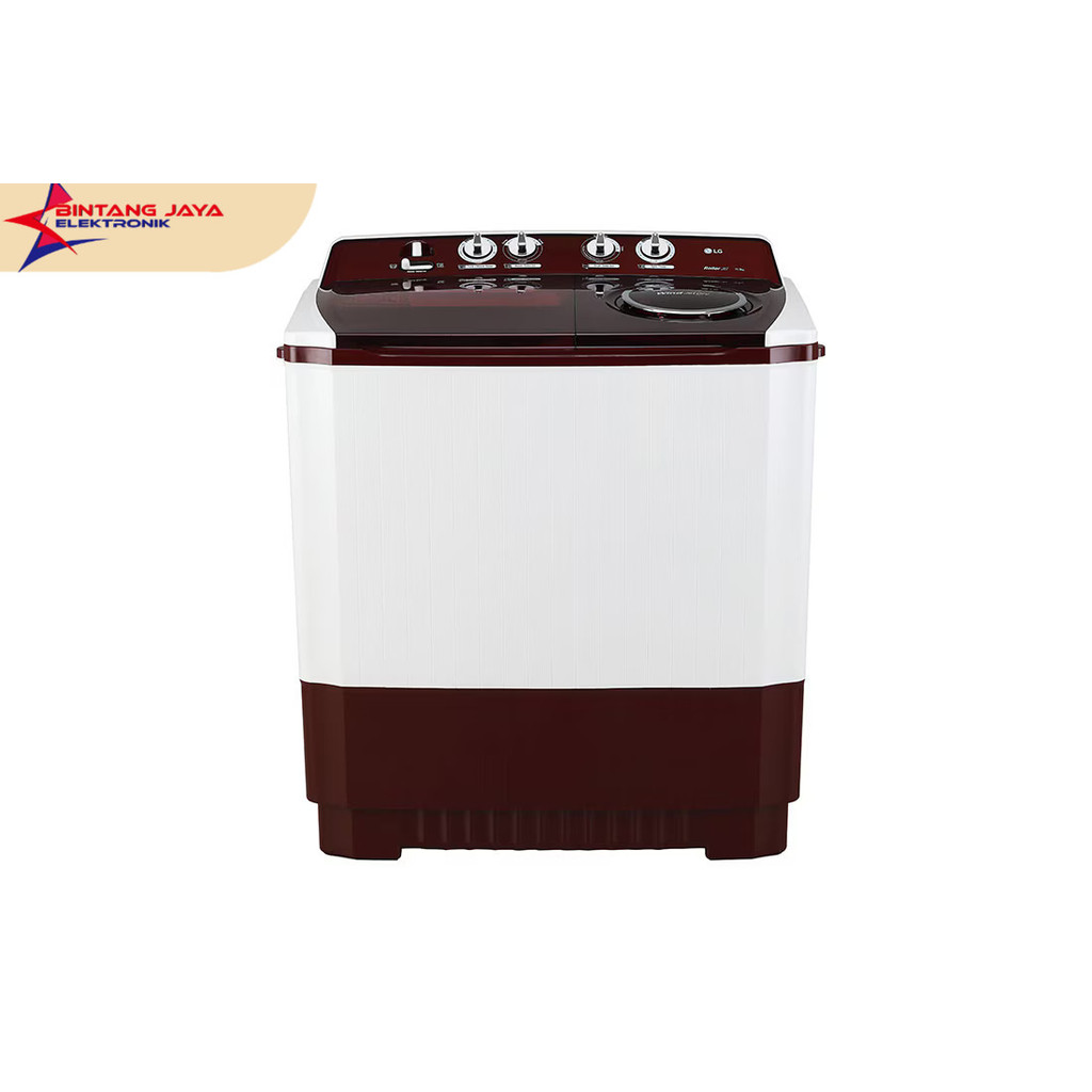 Mesin Cuci LG kapasitas 9KG LG P9050RT  / Mesin cuci 2 tabung LG P9050RT Kapasitas 9KG 