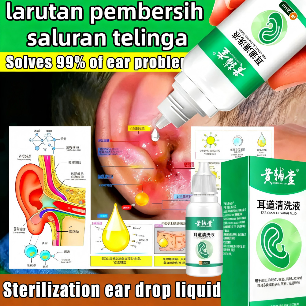 Tetes Telinga Obat Saluran telinga kering bilas saluran telingaTetes Telinga Kotoran Keras Berair Te