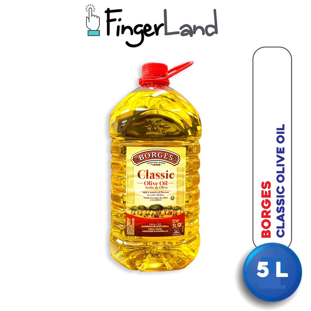 BORGES Classic Olive Oil 5 Liter Minyak Zaitun