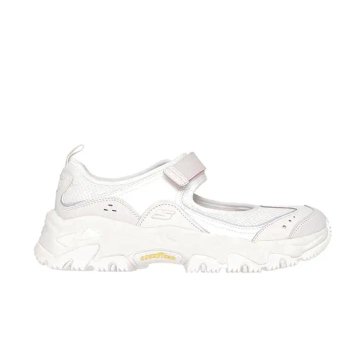 Sepatu Outdoor Wanita Skechers D'Lites Hiker Natural Original SKE180211OFP