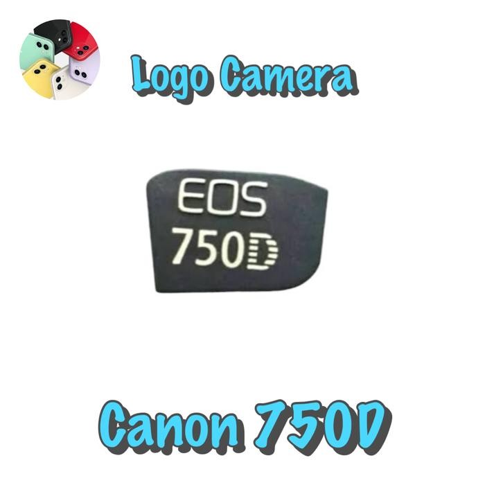 Logo Embelm Canon Eos 750D Camera Photonesia
