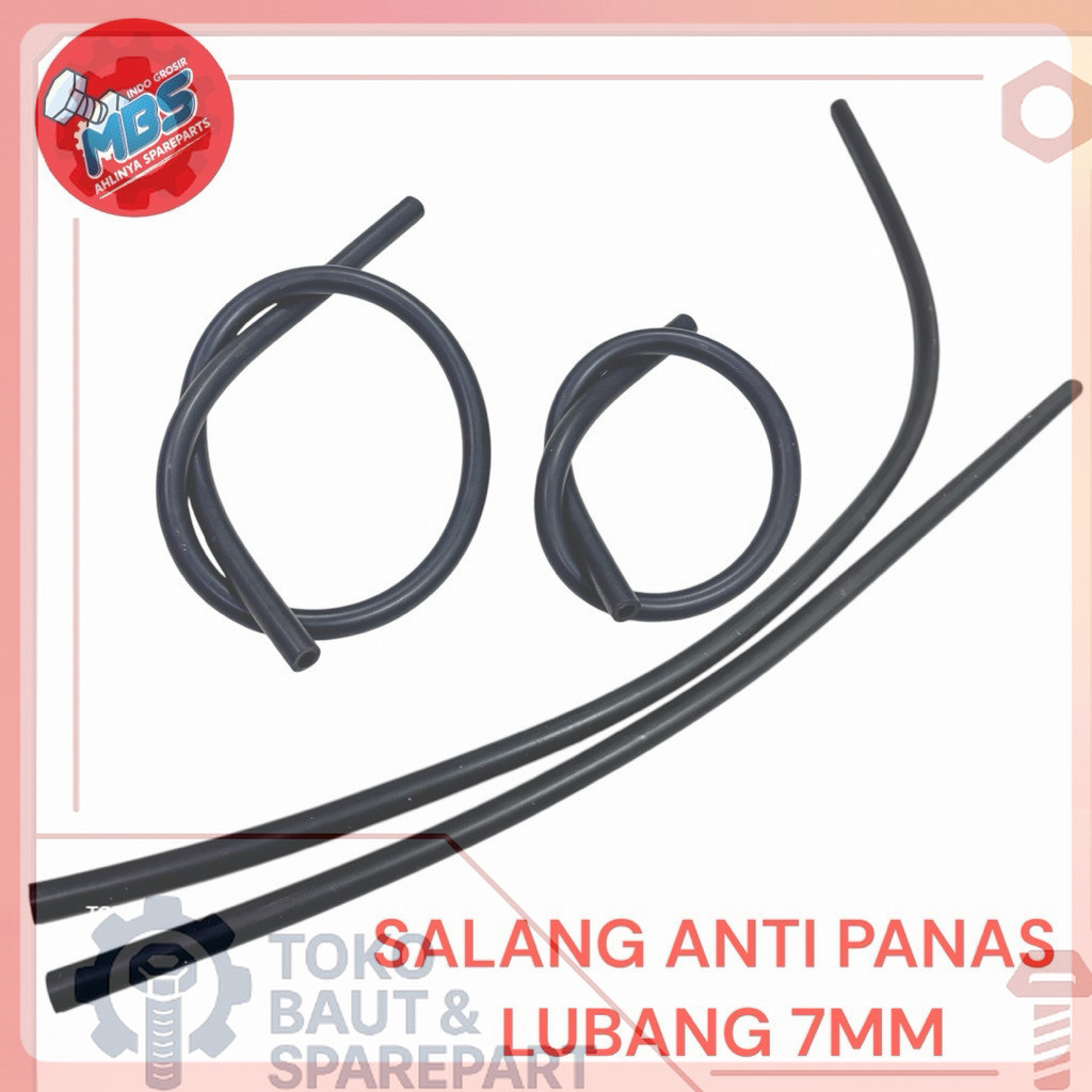 BB SELANG LUBANG 7mm ANTI PANAS ANTI RETAK SLANG BENSIN ORIGINAL UNIVERSAL CARRY ST 10 100 MOTOR MOB