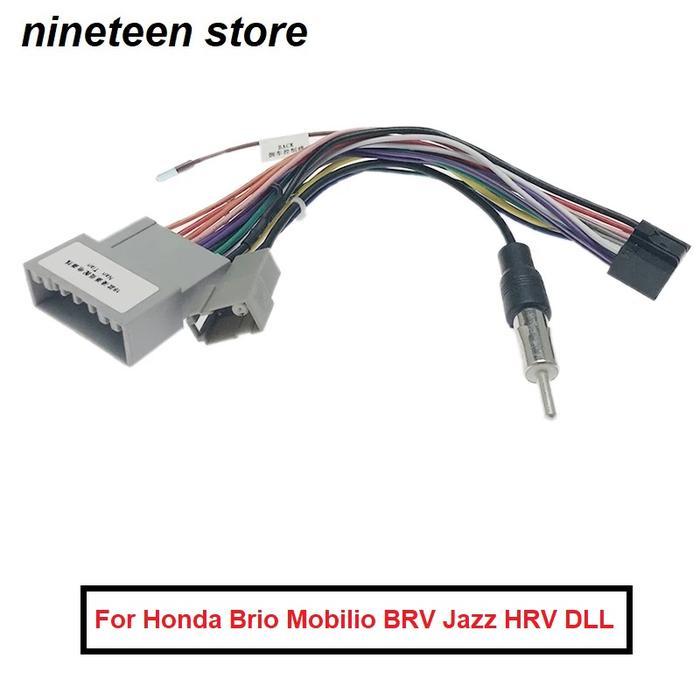 <auto_profi> Kabel Soket Audio Headunit Android PNP Honda Jazz Brio Mobilio BRV