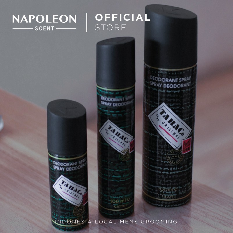 TABACO Deodorant Spray | Coklat | Hijau
