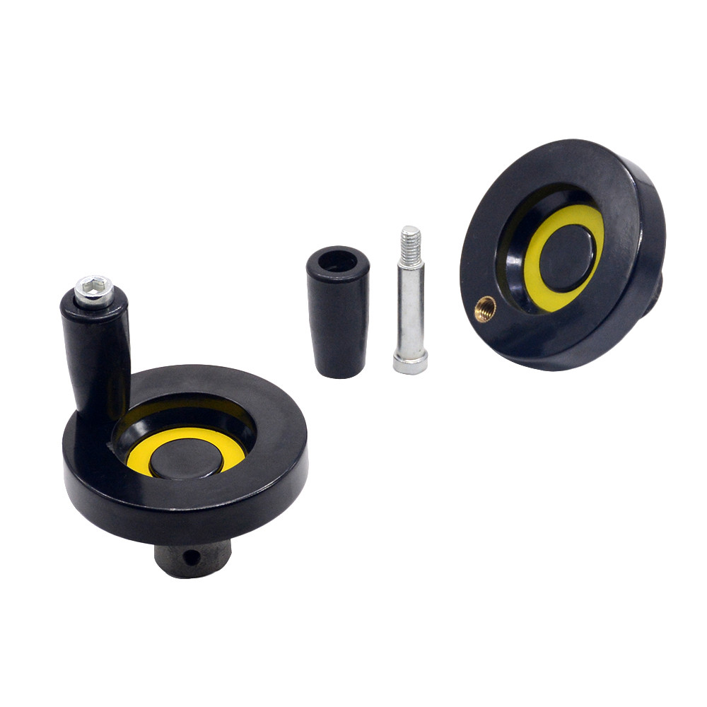 1pc CNC 3D Printer hole diameter 8mm 6mm 10mm hand wheel Diameter 63mm for T8 lead screw T6 T8 T10 T