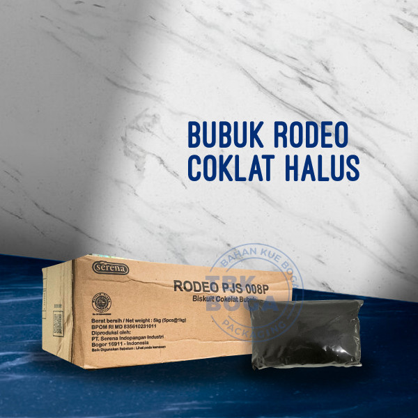 Bubuk Rodeo Halus ( 500 gr, 1 Kg ) Repack Serena Coklat Topping Halus Oreo