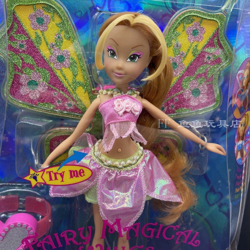 Disney Princess Figure WinxClutb Stellta Florla Ariel Bloom Tiana Snow White Cinderella Aurora Belle