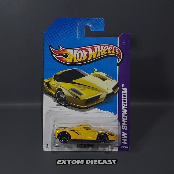 Hotwheels Enzo Ferrari Yellow BEST