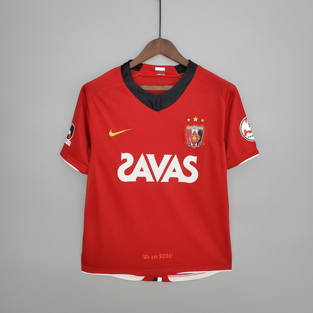 Jersey Retro 2008 Urawa Red Diamonds home A02 T shirt pria