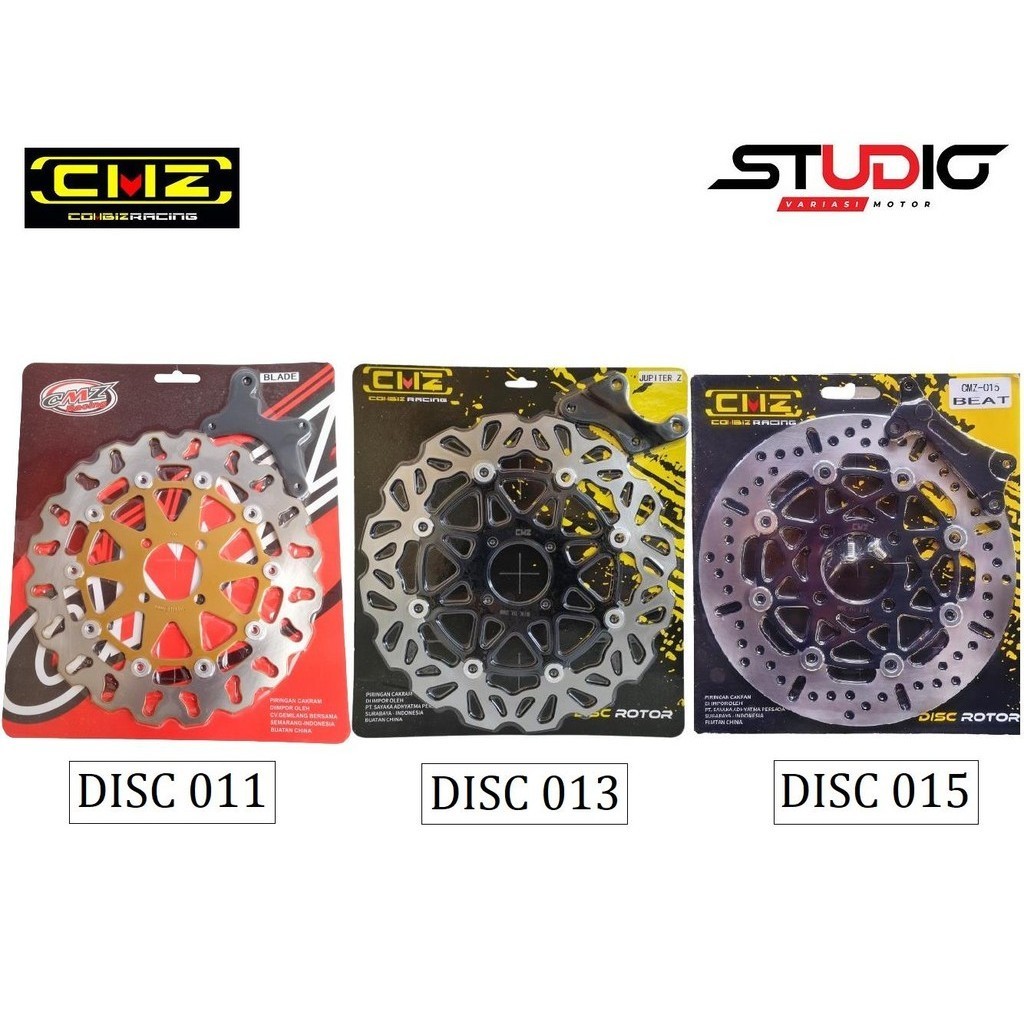 CMZ 013 - Disc Piringan Cakram Lebar Matik 260 Bebek 300 Mm Variasi Beat Blade Jupiter Kharisma Mio 