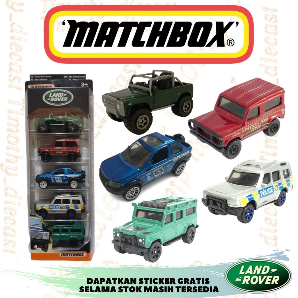MATCHBOX LAND ROVER LOOSE SVX DISCOVERY DEFENDER FREELANDER NINETY