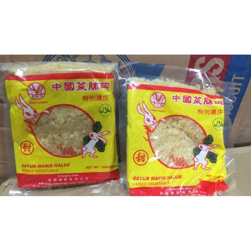 Caipo - Cai Po - Sayur Manis Asin Halus Caipo Manis Asin Twin Rabbit