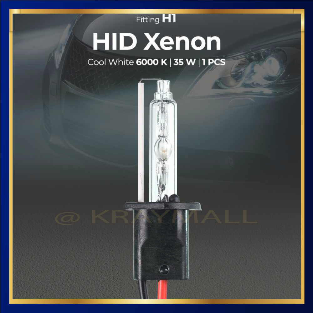 Lampu Mobil Headlight HID Xenon 6000K 35W 1 PCS