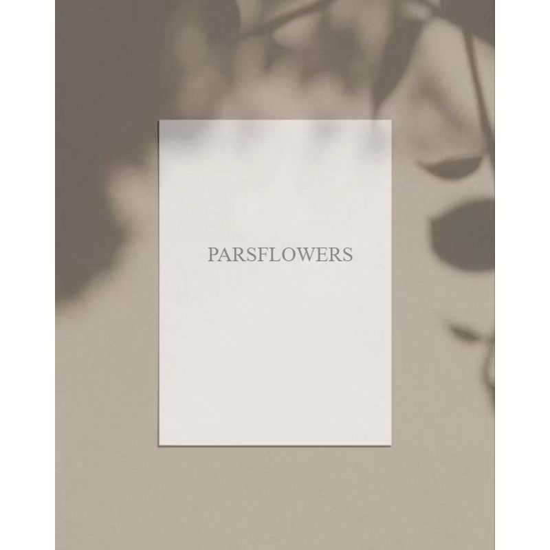 PARSFLOWERS Alas Mahar Background Mahar Kertas Premium tebal Art Paper Premium Tebal 310gram