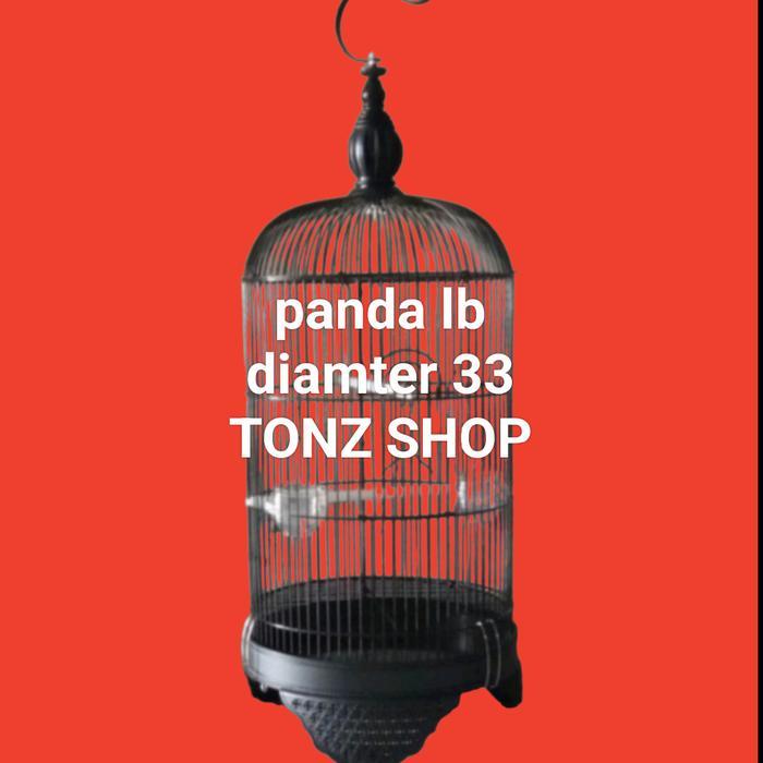 [ fn0tafaejf ] || SANGKAR KANDANG BURUNG LOVEBIRD BESI TEBAL MERK PANDA (GOJEK/GRAB)