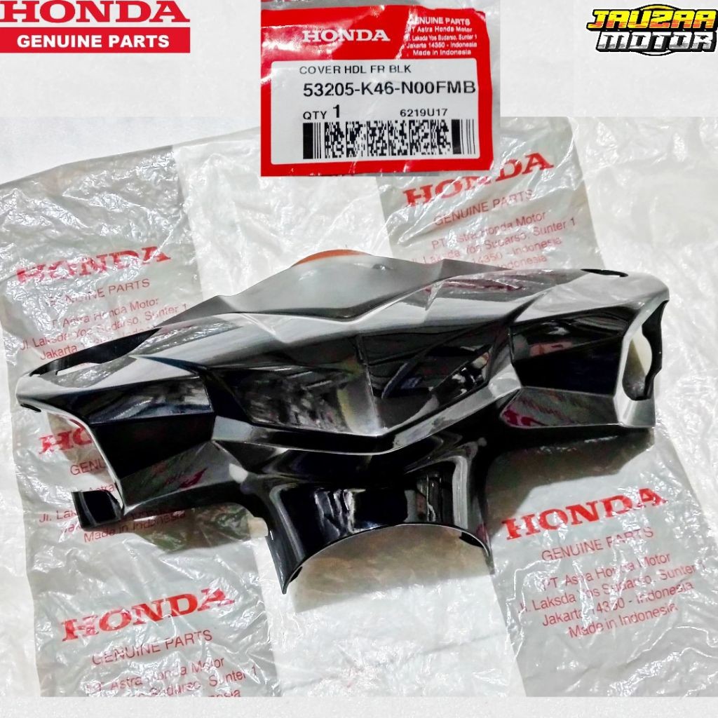 BATOK DEPAN VARIO 110 FI STATER KASAR 2014 2015 HITAM 53205-K46-N00FMB ORIGINAL HONDA