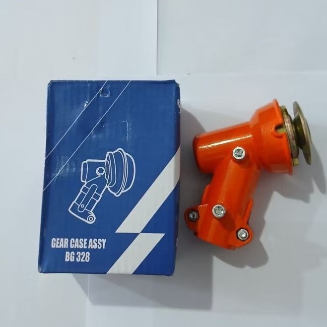 KEPALA PISAU MESIN POTONG RUMPUT 328 BLUE BOX SEGI 4/GEAR CASE MESIN POTONG RUMPUT 328 BLUE BOX SEGI
