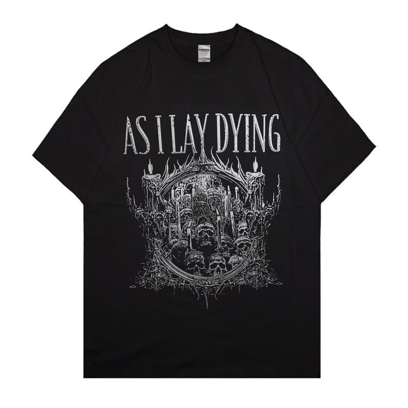 XtremeMerch As I Lay Dying "Live Hammersonic" Oversized Kaos 100% Original Tshirt